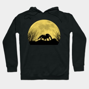 Spider tarantula under the moon Hoodie